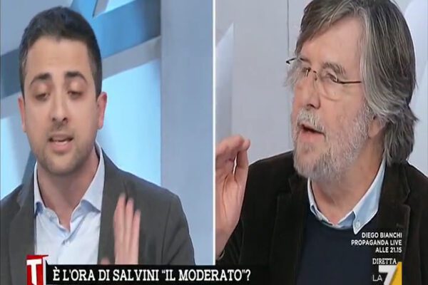 Sansonetti vs Furfaro a Tagadà: “Quando Salvini ha sequestrato la Gregoretti nessuno ha detto nulla”