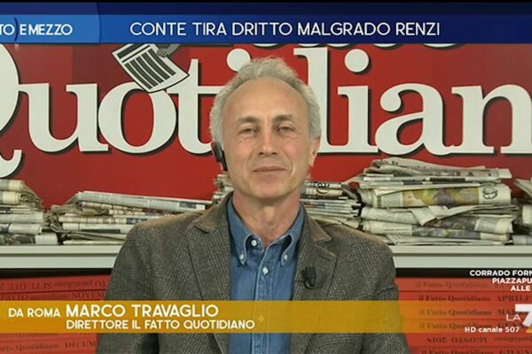 [VIDEO] Travaglio insulta Renzi che annuncia: “Lo querelo, è la 15esima volta”