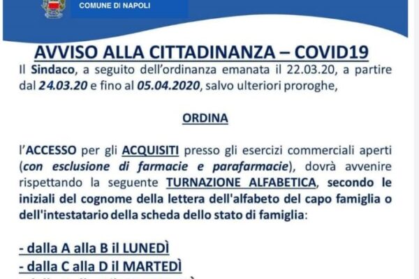 La bufala degli ingressi al supermercato in ordine alfabetico, arriva la smentita del Comune