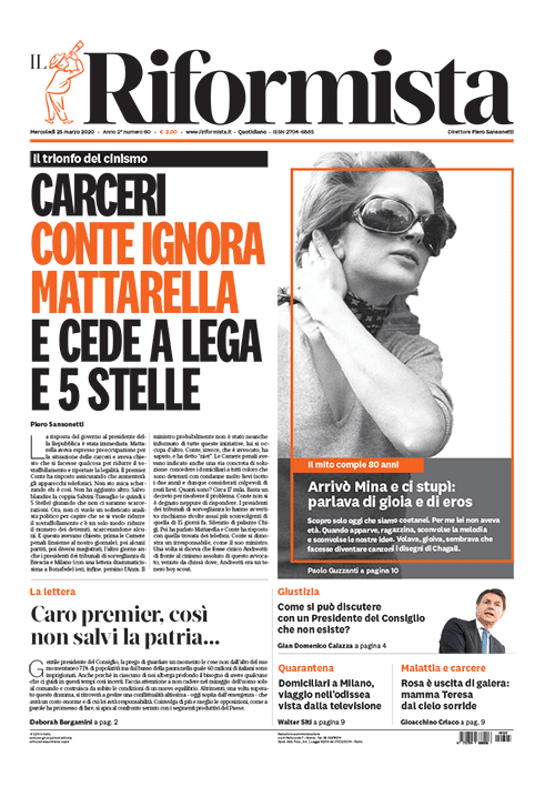 Quotidiano del 25 marzo 2020