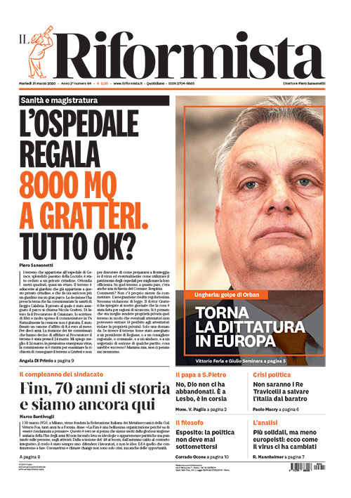 Quotidiano del 31 marzo 2020