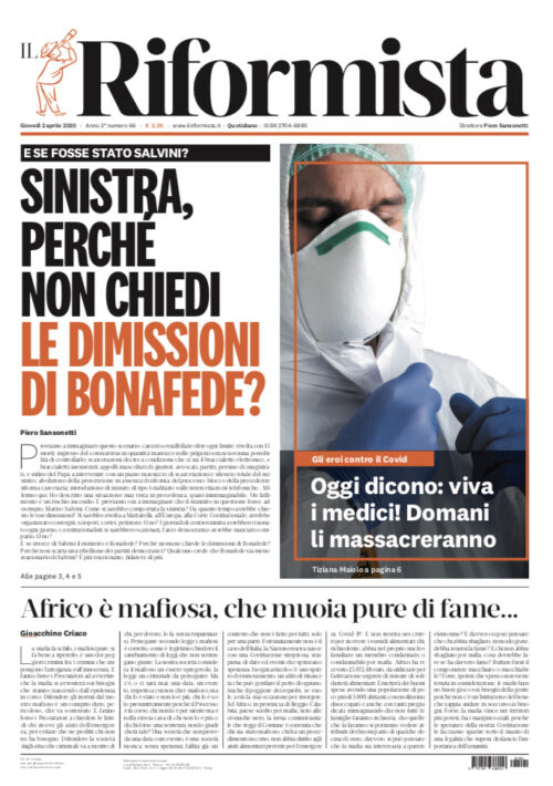 Quotidiano del 2 Aprile 2020