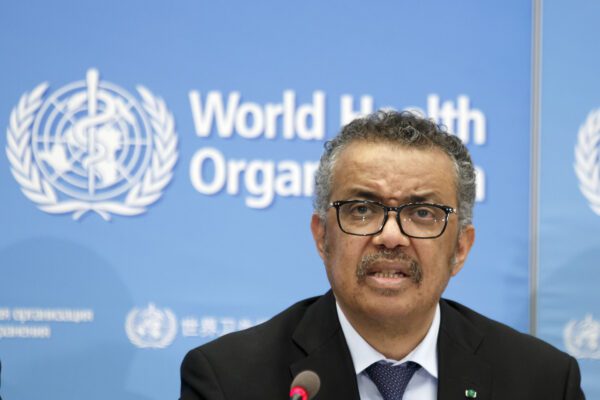 Tedros Adhanom Ghebreyesus, direttore generale dell’Oms (Salvatore Di Nolfi/Keystone via AP)