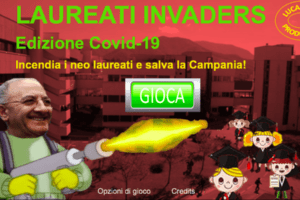 Lanciafiamme contro i laureandi: un videogioco riprende la frase di De Luca