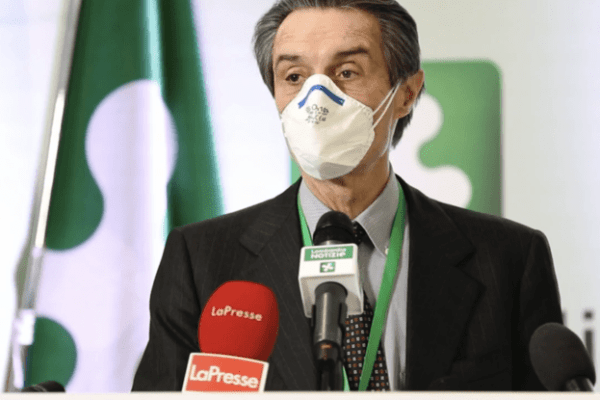 Coronavirus, Fontana: “In Lombardia riduzione contagi”. Tamponi anche a chi ha un solo sintomo