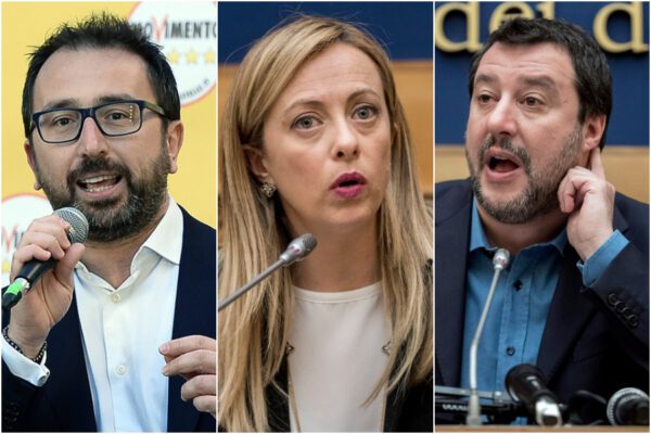Ultimo sondaggio Tecnè: Meloni a un passo dai 5 Stelle, prosegue il crollo della Lega