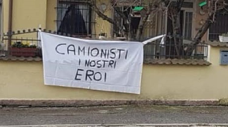 I camionisti eroi degli italiani, supermercati approvvigionati a tempo record