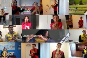 I ragazzi della banda costretti in quarantena? La musica non si ferma, si suona online