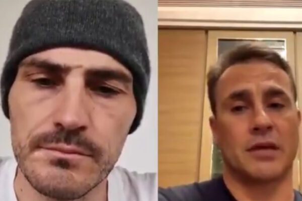 Coronavirus, Cannavaro e Casillas: “Facciamo squadra. Covid-19 più veloce di Ronaldo”