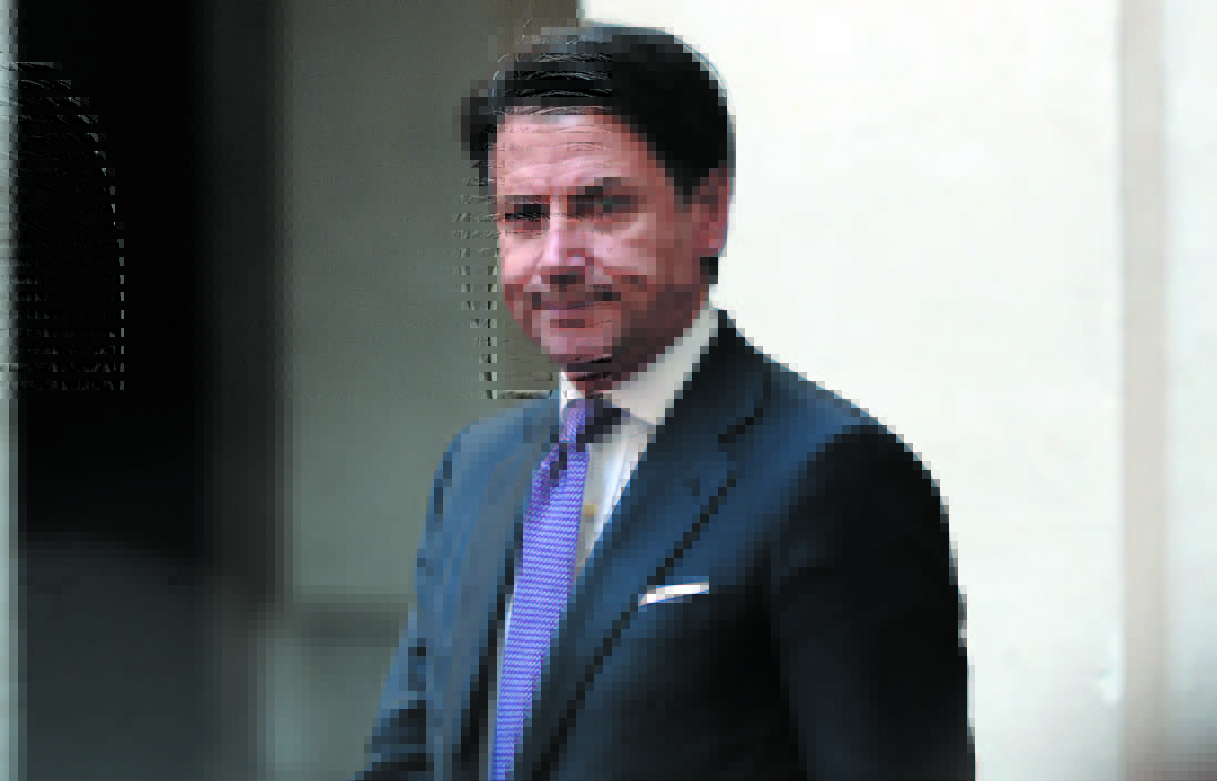 Ritratto di Giuseppe Conte, premier affetto da eiaculazione precoce del cervello