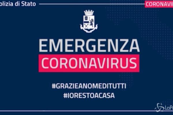 #iorestoacasa, i consigli della polizia sull’emergenza Coronavirus