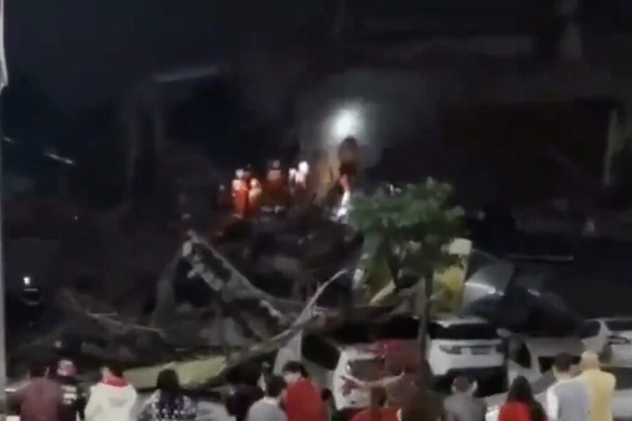 Crolla hotel utilizzato per la quarantena da Coronavirus: feriti e persone intrappolate in Cina