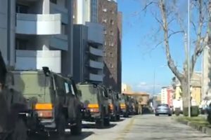 Carri armati in transito nelle città, l’esercito rientra dall’esercitazione Nato