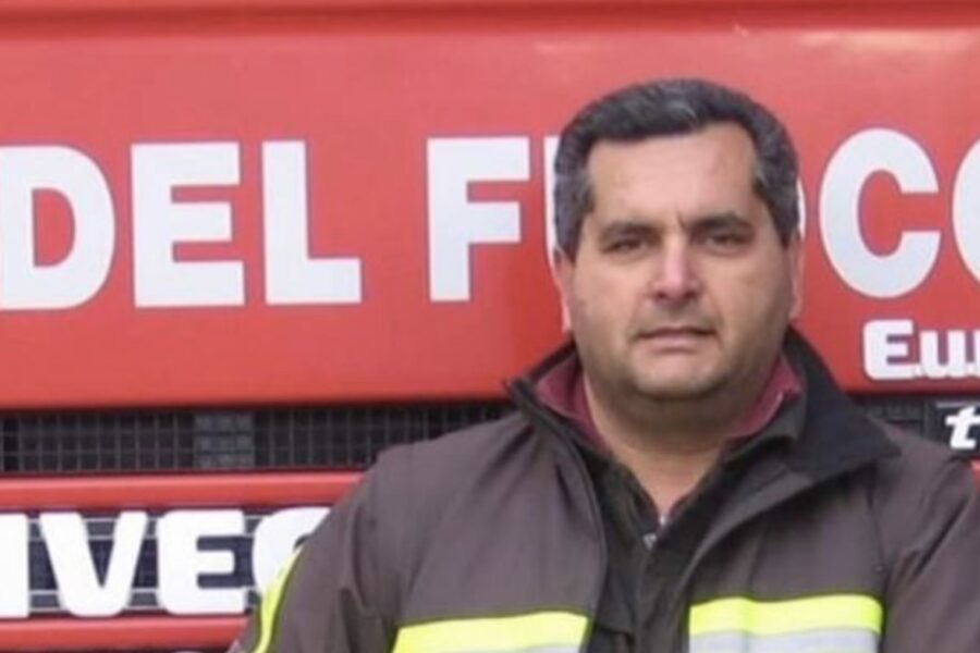 Vigile del fuoco muore per il Coronavirus: era “l’Angelo” che salvò una bimba di 9 anni dalla morte