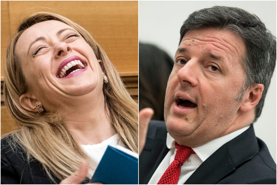 Sondaggio Emg: crescono FdI e IV così come la fiducia in Meloni e Renzi