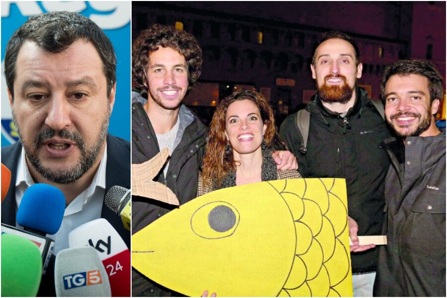Salvini chiama “marziani” le Sardine a bordo della Mare Jonio: “Non hai mai lavorato, devi spiegare i 49 milioni”