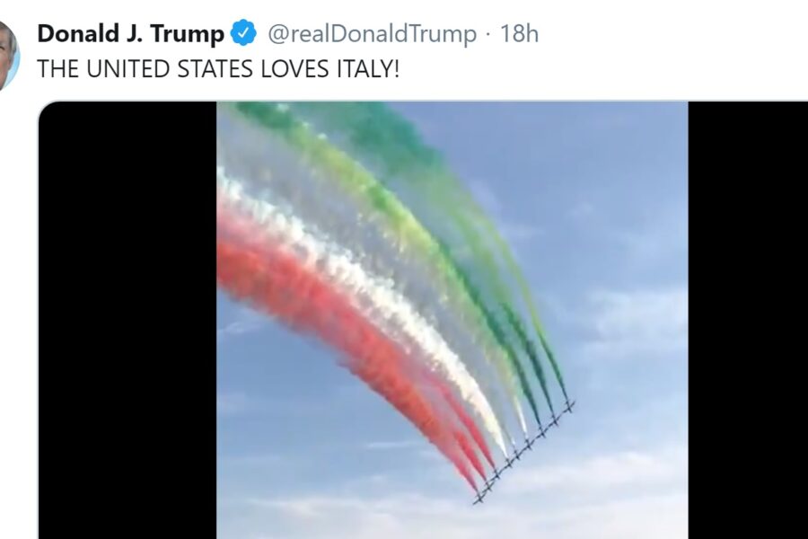 Tweet di Donald Trump