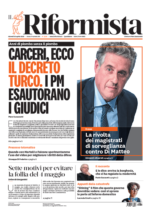 Quotidiano del 30 Aprile 2020