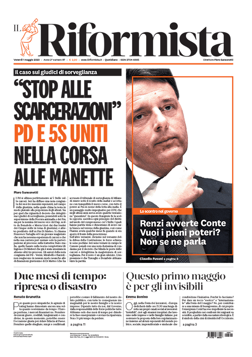 Quotidiano dell’1 maggio 2020