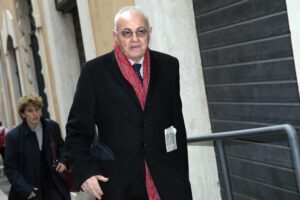 Foto Fabio Cimaglia / LaPresse
03-04-2018 Roma
Politica 
Riunione dei parlamentari del Movimento 5 Stelle
Nella foto Elio Lannutti

Photo Fabio Cimaglia / LaPresse
03-04-2018 Roma (Italy)
Politic
Meeting of parliamentarians of the 5 Star Movement 
In the pic Elio Lannutti