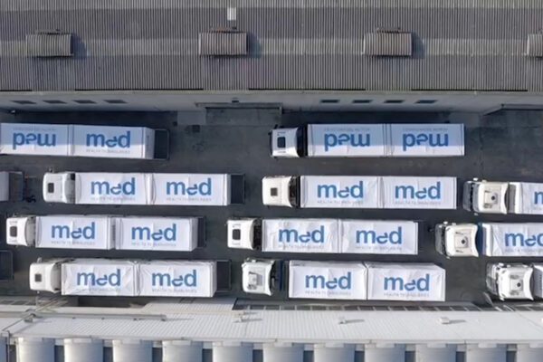 Partiti 72 camion da Padova verso Napoli: in arrivo la struttura per la terapia intensiva Covid- 9 dell’Ospedale del Mare