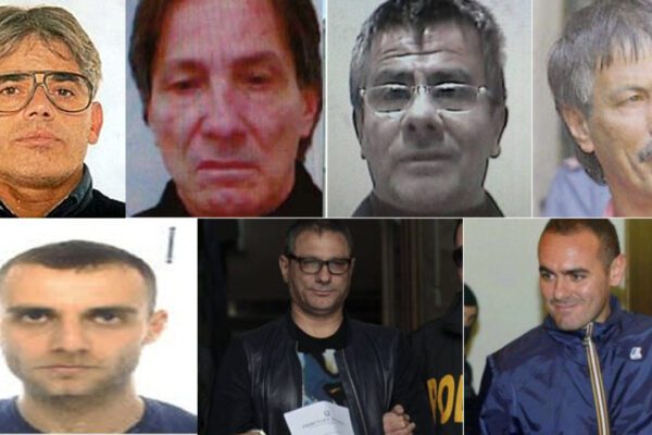 In alto da sinistra: Salvatore Torino, Giuseppe Lo Russo, Mario Lo Russo, Salvatore Lo Russo
In basso da sinistra: Mariano Torre, Carlo Lo Russo, Antonio Lo Russo