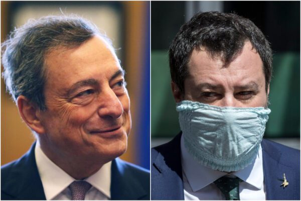 Sondaggio Ixè: Lega in picchiata, un italiano su due vuole Draghi
