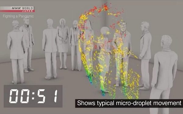 Il Coronavirus resiste in aria, esperimento mostra quanto sopravvivono le particelle