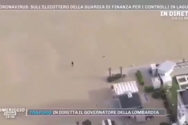 Il ‘Truman show’ del Coronavirus, la gogna mediatica della tv a caccia di pedoni