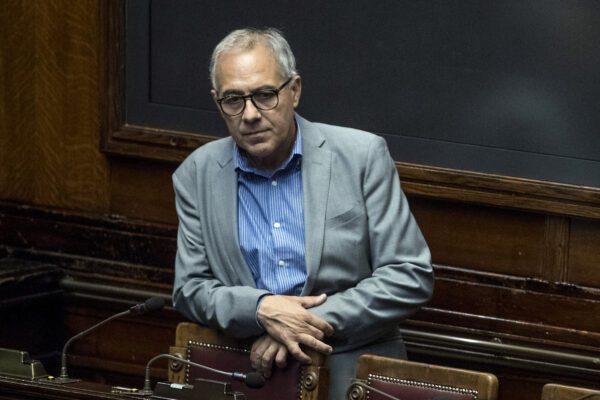 Foto Roberto Monaldo / LaPresse
23-07-2019 Roma 
Politica
Camera dei Deputati – dl Sicurezza bis
Nella foto Michele Anzaldi 

Photo Roberto Monaldo / LaPresse
23-07-2019 Rome (Italy)
Chamber of Deputies – Law decree on Security
In the pic Michele Anzaldi