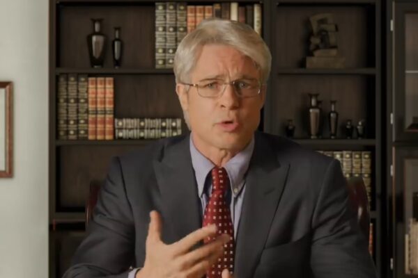 Brad Pitt come il virologo Fauci, l’attore smaschera le bufale di Trump