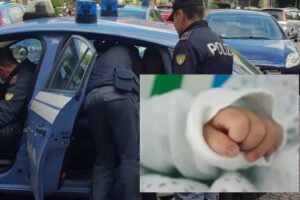 Neonato soffoca per un rigurgito, poliziotti sfrecciano in ospedale: è salvo