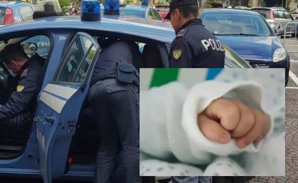 Neonato soffoca per un rigurgito, poliziotti sfrecciano in ospedale: è salvo