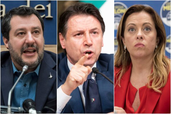 Ultimo sondaggio Swg: Lega crolla di un punto, boom di Meloni e M5S