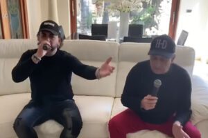 Gigione e Jo Donatello invitano a restare a casa