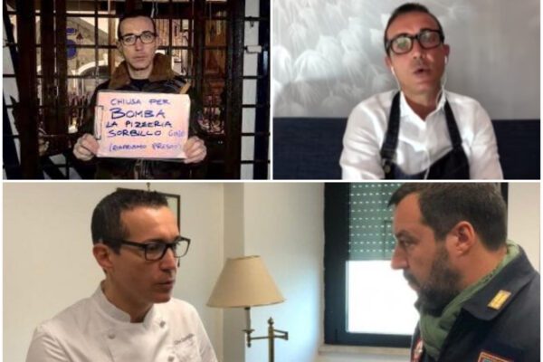 Dalla bomba al Coronavirus, la ‘caduta’ di Gino Sorbillo