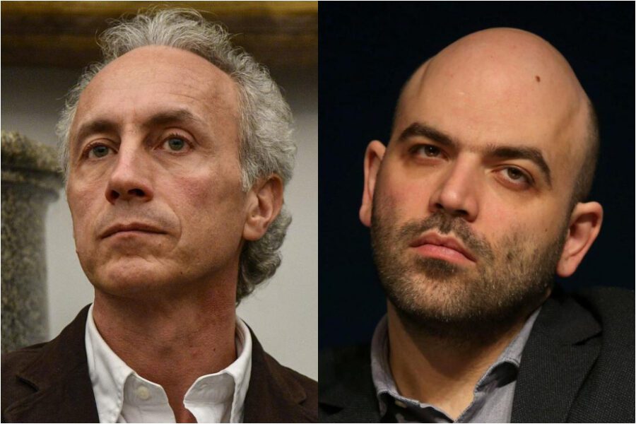 Dopo Travaglio gli insulti di Saviano: “Siete puttane”