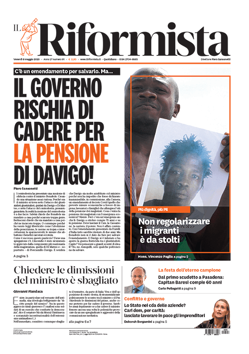 Quotidiano dell’8 maggio 2020