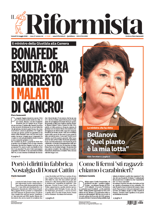 Quotidiano del 15 maggio 2020