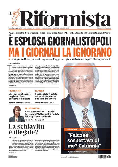 Quotidiano del 22 maggio 2020