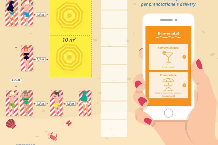 Spiaggiami, ecco l’App che ti porta al mare con un clic