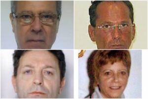 In alto da destra: Francesco Mallardo e Patrizio Bosti
In basso da destra: Eduardo Contini e Maria Licciardi