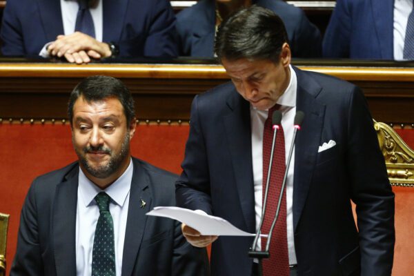 Sondaggio Bidimedia: col lockdown continua il crollo della Lega, risale Pd e fiducia in Conte