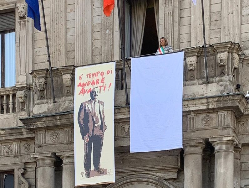 Strage di Capaci, l’omaggi di Tvboy a Falcone: “È tempo di andare avanti”