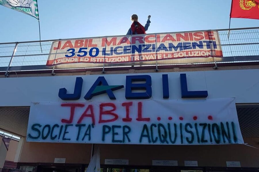 Jabil ritira i 190 licenziamenti di Marcianise, la svolta dopo 7 ore di trattative