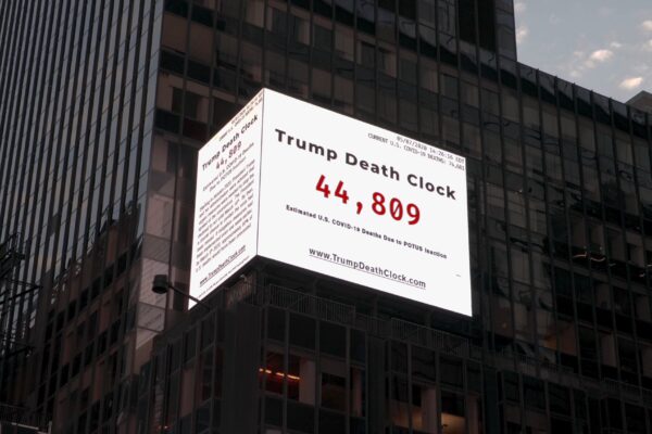 ‘Trump death clock’, l’orologio che conta i morti di Coronavirus che si potevano evitare