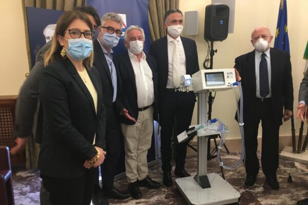 Al via la produzione dei ventilatori polmonari guidati dal Distretto aerospaziale della Campania