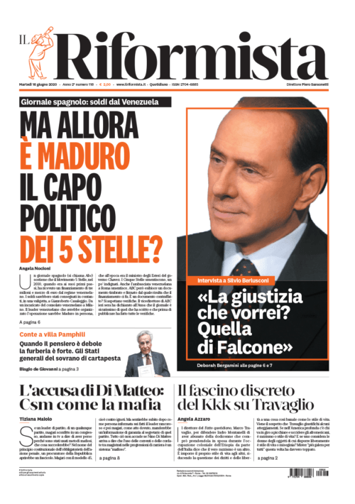 Quotidiano del 16 giugno 2020