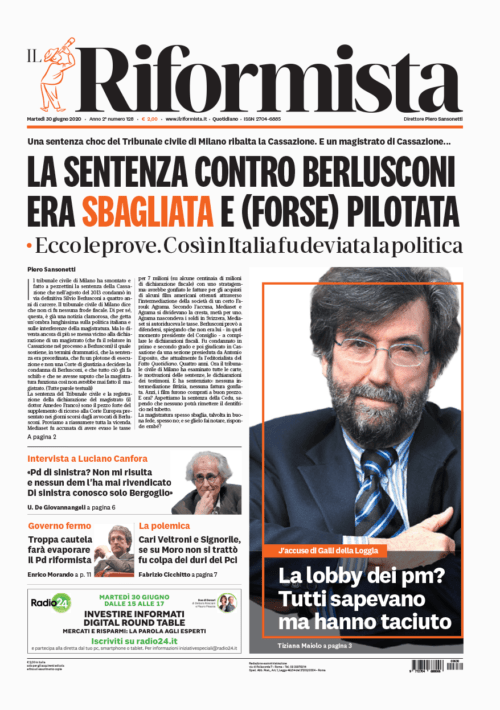 Quotidiano del 30 giugno 2020