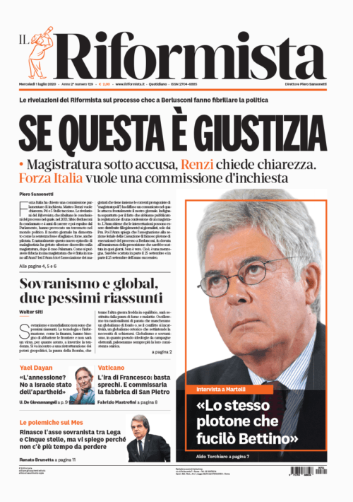 Quotidiano dell’1 luglio 2020
